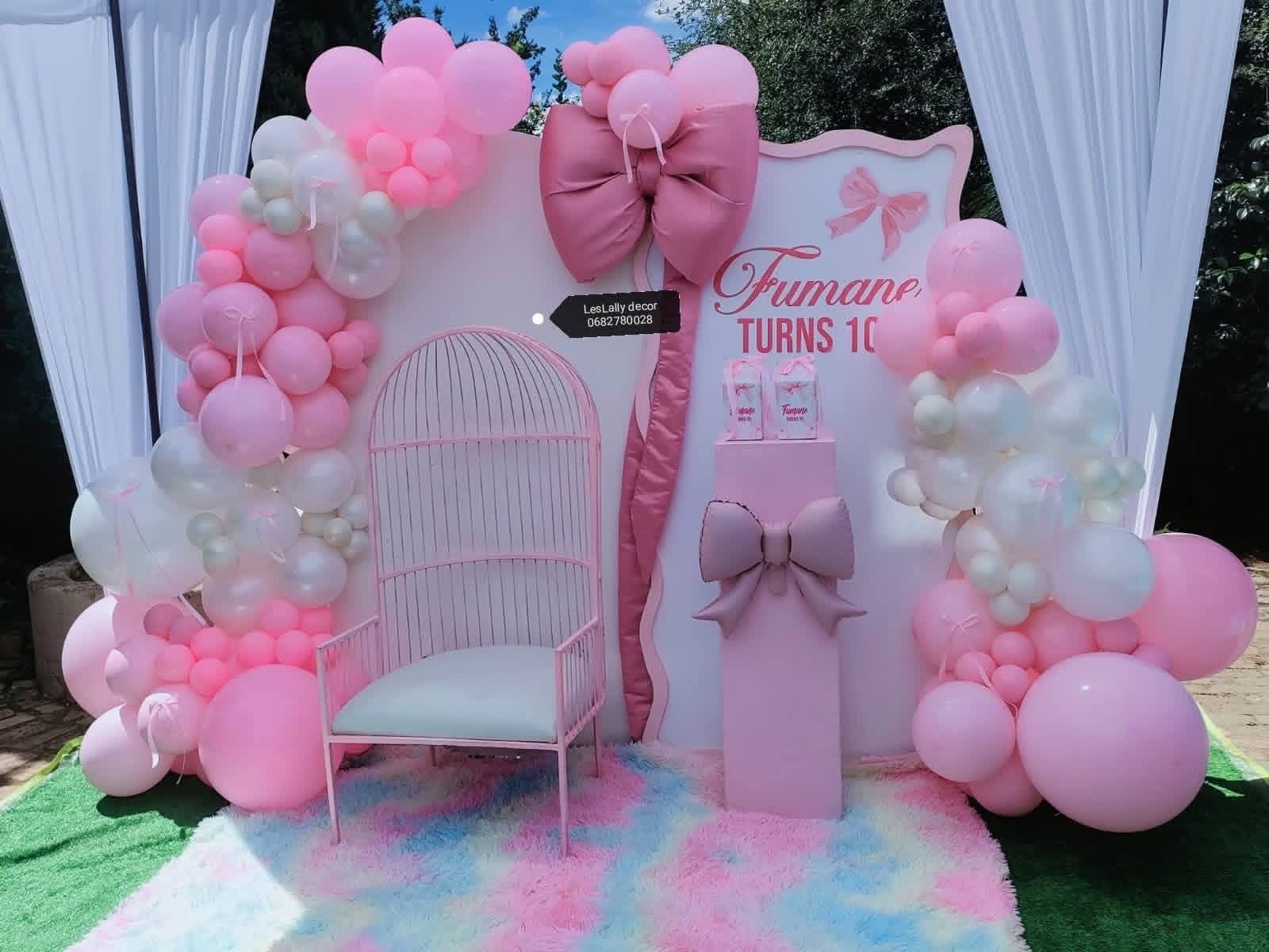 Kiddies party decor