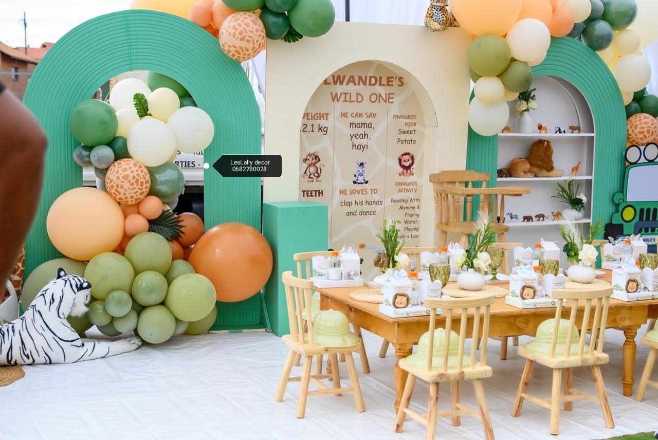 Wild One birthday decor